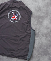 《10月下旬お届け予定》TES GOLF NYLON VEST / ナイロンベスト