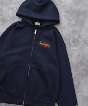 《10月下旬お届け予定》TES GOOD TIMES EMB BIG SWEAT ZIP PARKA / スウェットパーカー