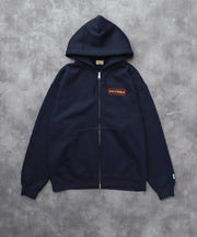 《10月下旬お届け予定》TES GOOD TIMES EMB BIG SWEAT ZIP PARKA / スウェットパーカー