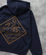 《10月下旬お届け予定》TES BANDANA EMB BIG SWEAT PARKA / スウェットパーカー