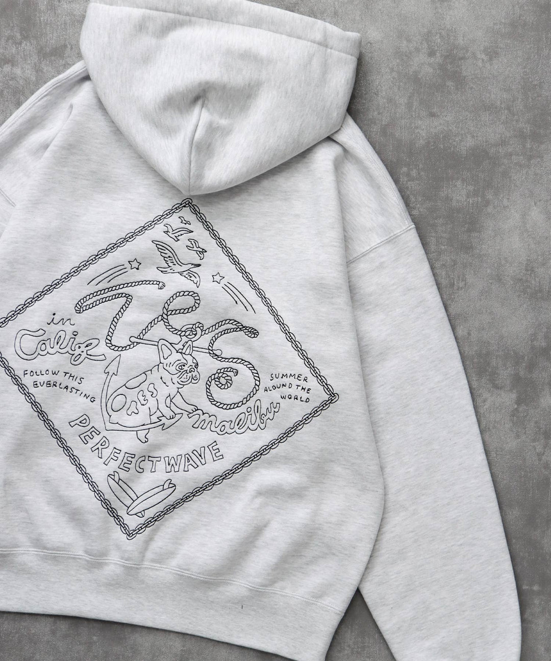 JILUKA Sena HBS2025 パーカー ロンT バケハ 10月下旬お届け予定》TES BANDANA EMB BIG SWEAT PARKA