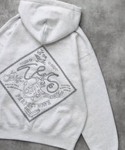 《10月下旬お届け予定》TES BANDANA EMB BIG SWEAT PARKA / スウェットパーカー