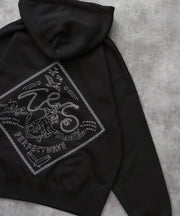 《10月下旬お届け予定》TES BANDANA EMB BIG SWEAT PARKA / スウェットパーカー
