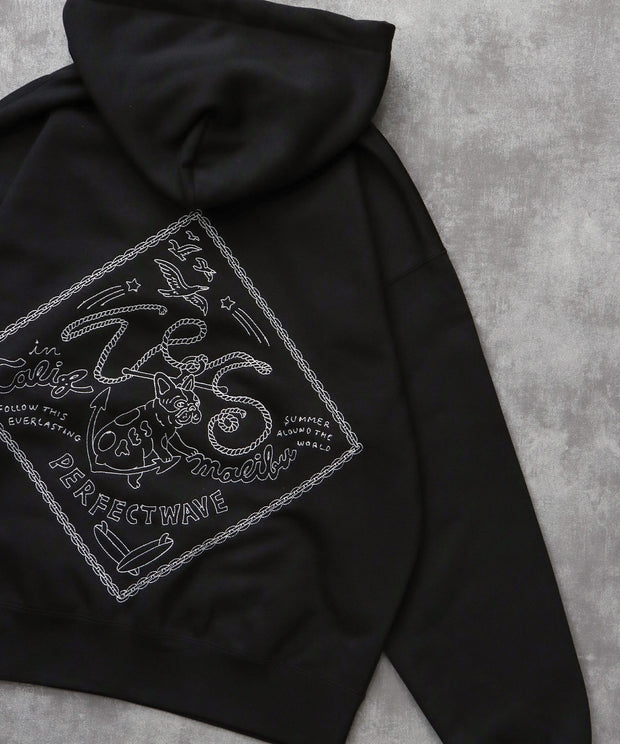 《10月下旬お届け予定》TES BANDANA EMB BIG SWEAT PARKA / スウェットパーカー