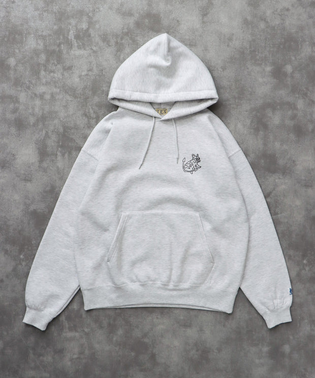 《10月下旬お届け予定》TES BANDANA EMB BIG SWEAT PARKA / スウェットパーカー