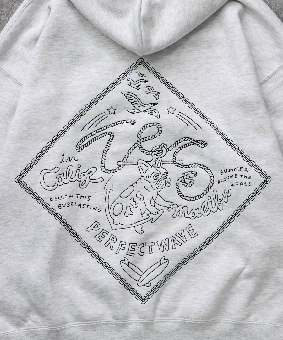 TES BANDANA EMB BIG SWEAT PARKA / スウェットパーカー – TES | THE