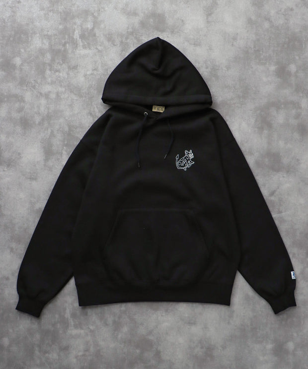 《10月下旬お届け予定》TES BANDANA EMB BIG SWEAT PARKA / スウェットパーカー