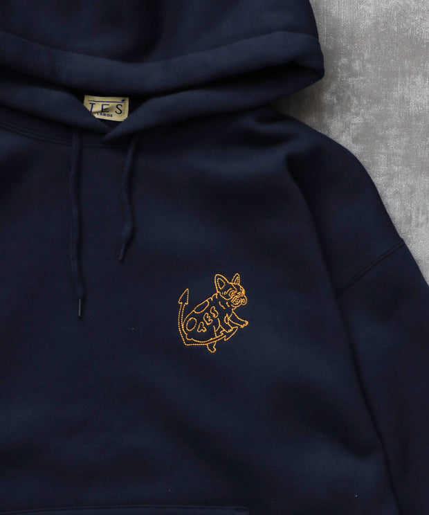 《10月下旬お届け予定》TES BANDANA EMB BIG SWEAT PARKA / スウェットパーカー