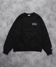 《10月下旬お届け予定》TES 60s ROLLER DERBY EMB BIG SWEAT / クルーネックスウェット
