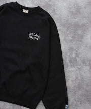 《10月下旬お届け予定》TES 60s ROLLER DERBY EMB BIG SWEAT / クルーネックスウェット