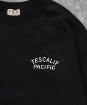《10月下旬お届け予定》TES 60s ROLLER DERBY EMB BIG SWEAT / クルーネックスウェット