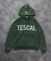 《10月下旬お届け予定》TES LOCAL CREW PIGMENT BIG SWEAT PARKA / スウェットパーカー