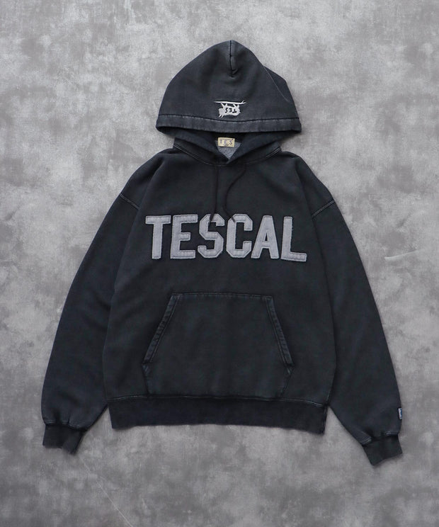 《10月下旬お届け予定》TES LOCAL CREW PIGMENT BIG SWEAT PARKA / スウェットパーカー
