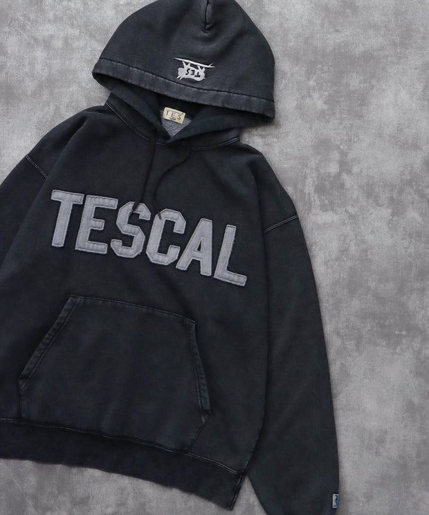《10月下旬お届け予定》TES LOCAL CREW PIGMENT BIG SWEAT PARKA / スウェットパーカー