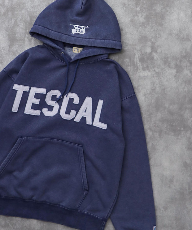 《10月下旬お届け予定》TES LOCAL CREW PIGMENT BIG SWEAT PARKA / スウェットパーカー