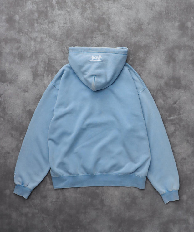 《10月下旬お届け予定》TES LOCAL CREW PIGMENT BIG SWEAT PARKA / スウェットパーカー