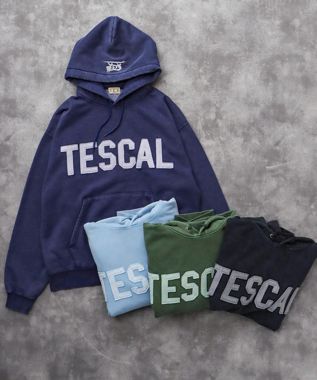 《10月下旬お届け予定》TES LOCAL CREW PIGMENT BIG SWEAT PARKA / スウェットパーカー