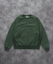 《10月下旬お届け予定》TES BANDANA EMB PIGMENT BIG SWEAT / クルーネックスウェット