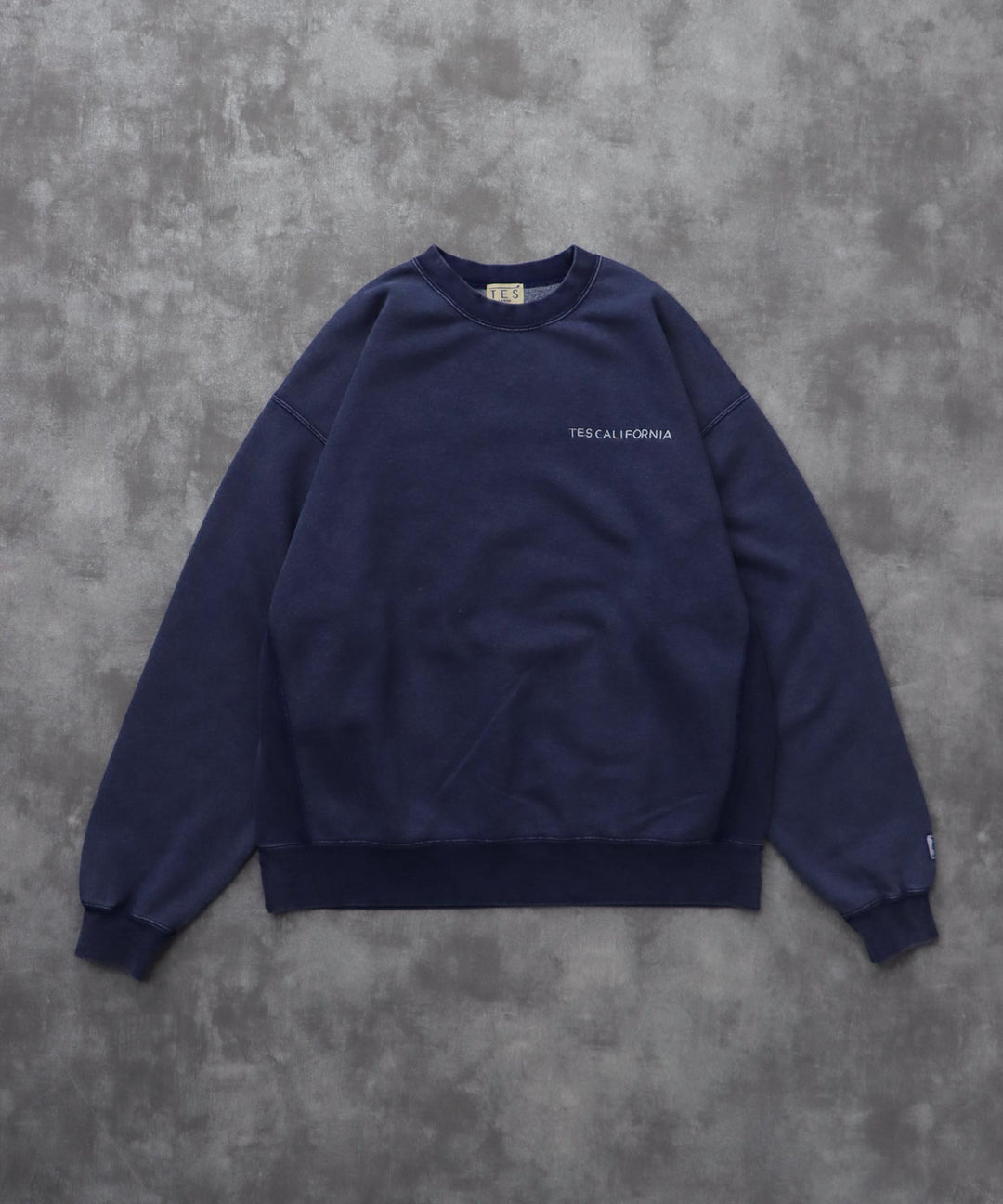 TES BANDANA EMB PIGMENT BIG SWEAT / クルーネックスウェット – TES