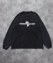 《10月下旬お届け予定》TES CALIFORNIA LOGO PIGMENT LONG SLEEVE BIG T-SHIRT / ロンT