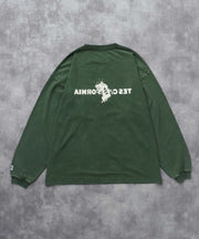 《10月下旬お届け予定》TES CALIFORNIA LOGO PIGMENT LONG SLEEVE BIG T-SHIRT / ロンT