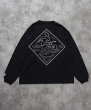 《10月下旬お届け予定》TES BANDANA EMB LONG SLEEVE BIG T-SHIRT / ロンT