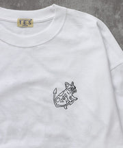 《10月下旬お届け予定》TES BANDANA EMB LONG SLEEVE BIG T-SHIRT / ロンT