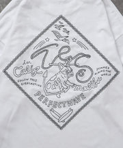 《10月下旬お届け予定》TES BANDANA EMB LONG SLEEVE BIG T-SHIRT / ロンT