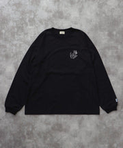 《10月下旬お届け予定》TES BANDANA EMB LONG SLEEVE BIG T-SHIRT / ロンT
