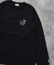 《10月下旬お届け予定》TES BANDANA EMB LONG SLEEVE BIG T-SHIRT / ロンT