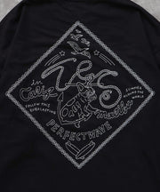 《10月下旬お届け予定》TES BANDANA EMB LONG SLEEVE BIG T-SHIRT / ロンT