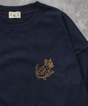 《10月下旬お届け予定》TES BANDANA EMB LONG SLEEVE BIG T-SHIRT / ロンT