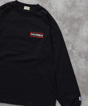 《10月下旬お届け予定》 TES GOOD TIMES EMB LONG SLEEVE BIG T-SHIRT / ロンT