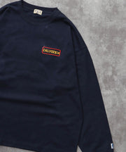 《10月下旬お届け予定》 TES GOOD TIMES EMB LONG SLEEVE BIG T-SHIRT / ロンT