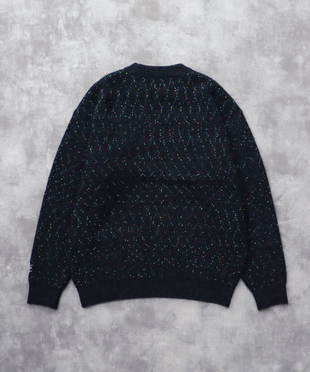 《11月下旬お届け予定》TES MIX COLOR NEP WOOL KNIT / クルーネックニット