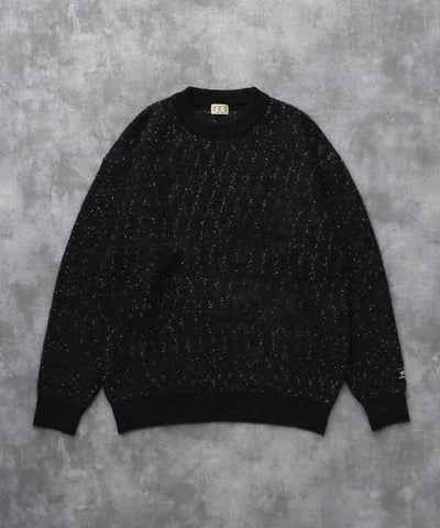 《11月下旬お届け予定》TES MIX COLOR NEP WOOL KNIT / クルーネックニット
