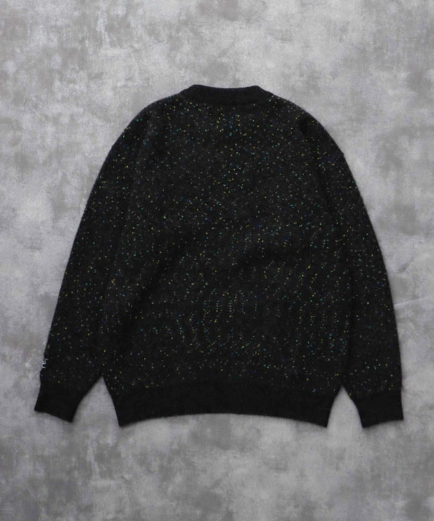 《11月下旬お届け予定》TES MIX COLOR NEP WOOL KNIT / クルーネックニット