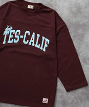 《9月下旬お届け予定》	TES CALIF FOOT BALL T-SHIRT 9SLEEVE / フットボールTシャツ 9分袖