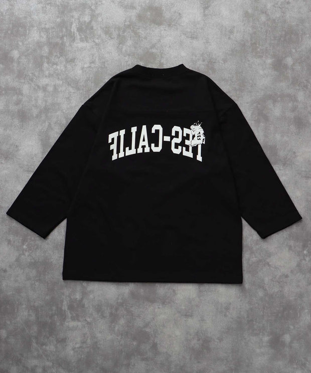《9月下旬お届け予定》	TES CALIF FOOT BALL T-SHIRT 9SLEEVE / フットボールTシャツ 9分袖