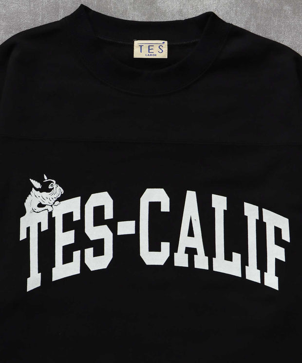 《9月下旬お届け予定》	TES CALIF FOOT BALL T-SHIRT 9SLEEVE / フットボールTシャツ 9分袖