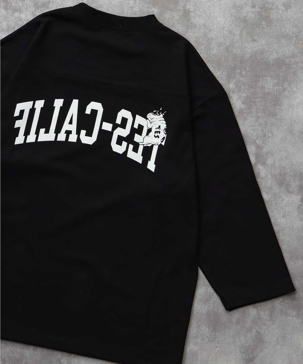 《9月下旬お届け予定》	TES CALIF FOOT BALL T-SHIRT 9SLEEVE / フットボールTシャツ 9分袖