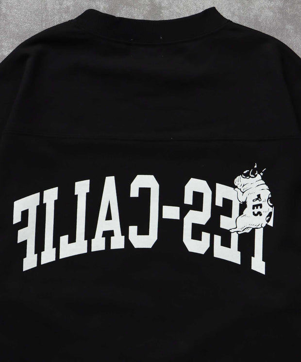 《9月下旬お届け予定》	TES CALIF FOOT BALL T-SHIRT 9SLEEVE / フットボールTシャツ 9分袖