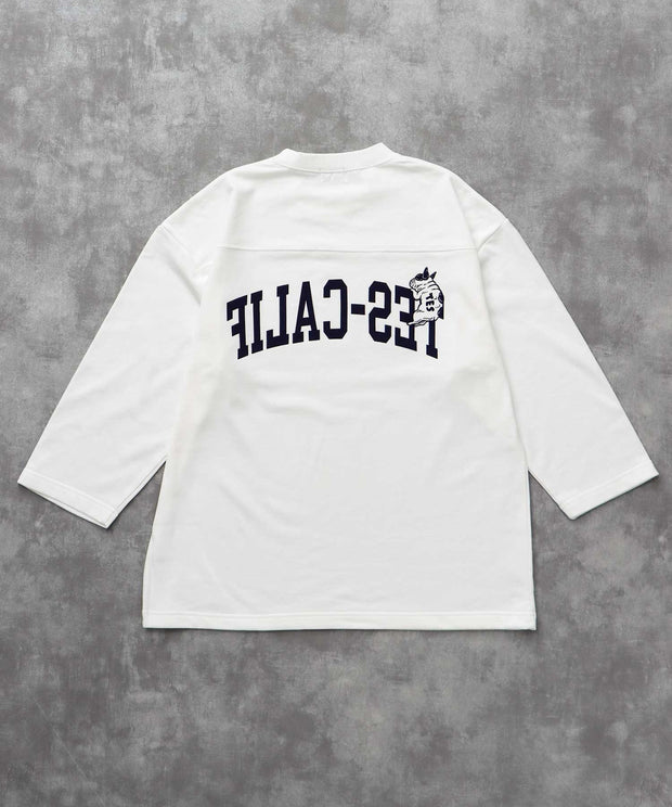 《9月下旬お届け予定》	TES CALIF FOOT BALL T-SHIRT 9SLEEVE / フットボールTシャツ 9分袖