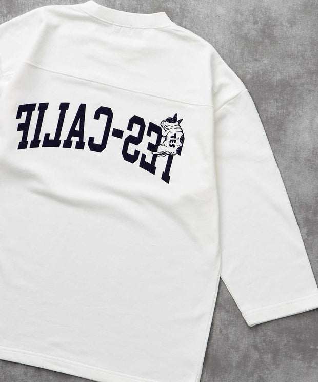 《9月下旬お届け予定》	TES CALIF FOOT BALL T-SHIRT 9SLEEVE / フットボールTシャツ 9分袖