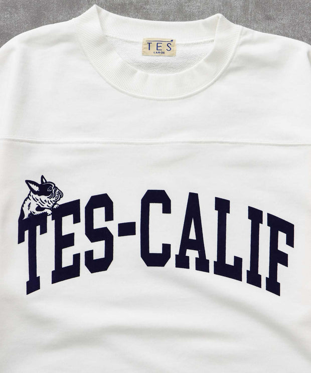 《9月下旬お届け予定》	TES CALIF FOOT BALL T-SHIRT 9SLEEVE / フットボールTシャツ 9分袖