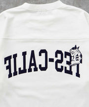 《9月下旬お届け予定》	TES CALIF FOOT BALL T-SHIRT 9SLEEVE / フットボールTシャツ 9分袖