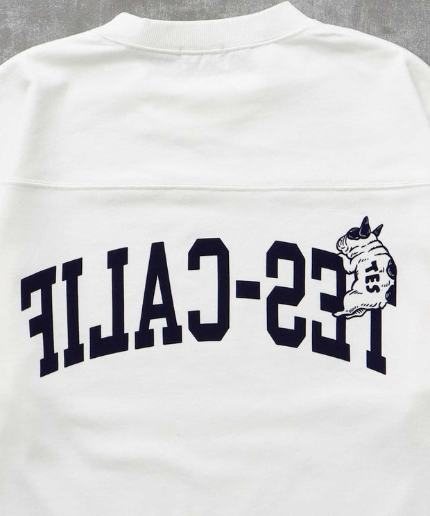 《9月下旬お届け予定》	TES CALIF FOOT BALL T-SHIRT 9SLEEVE / フットボールTシャツ 9分袖