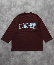 《9月下旬お届け予定》	TES CALIF FOOT BALL T-SHIRT 9SLEEVE / フットボールTシャツ 9分袖