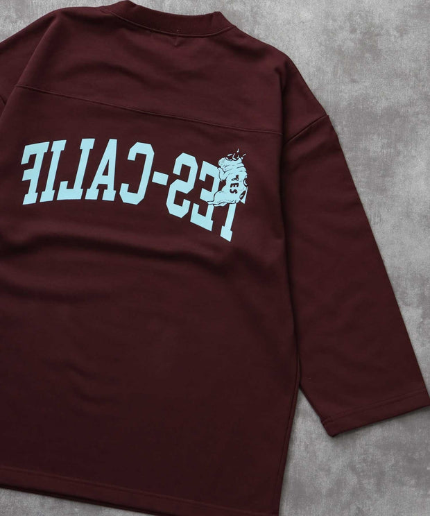 《9月下旬お届け予定》	TES CALIF FOOT BALL T-SHIRT 9SLEEVE / フットボールTシャツ 9分袖