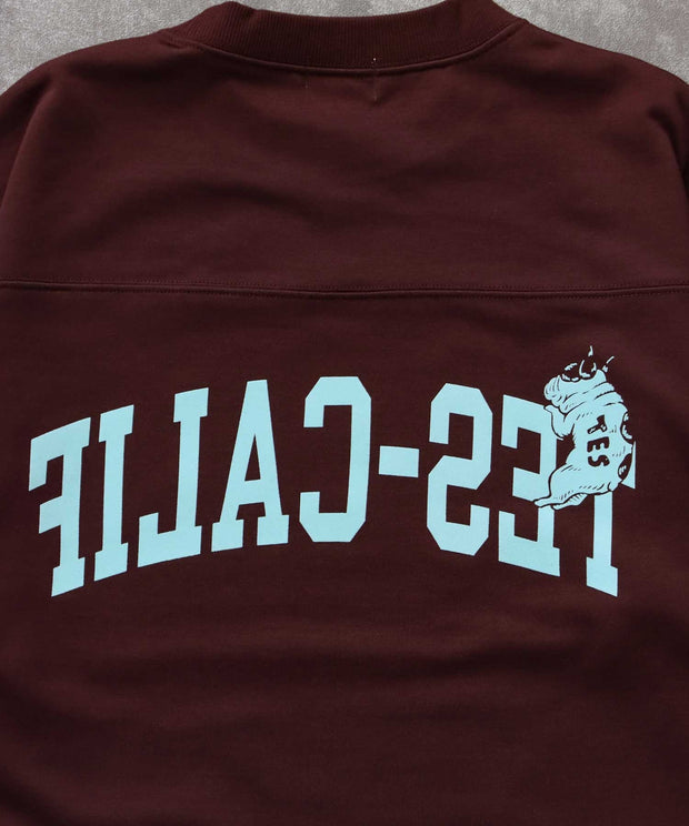 《9月下旬お届け予定》	TES CALIF FOOT BALL T-SHIRT 9SLEEVE / フットボールTシャツ 9分袖